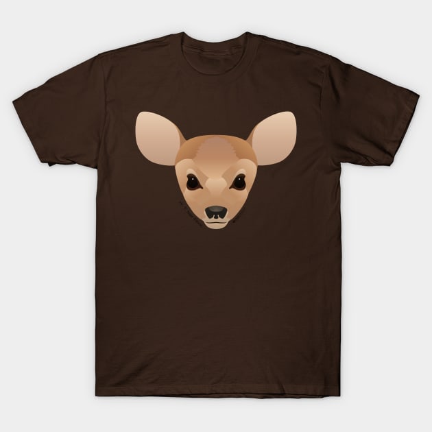 White Tailed Deer Fawn T-Shirt by FunkilyMade